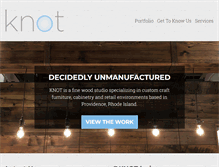 Tablet Screenshot of knotdesigns.com